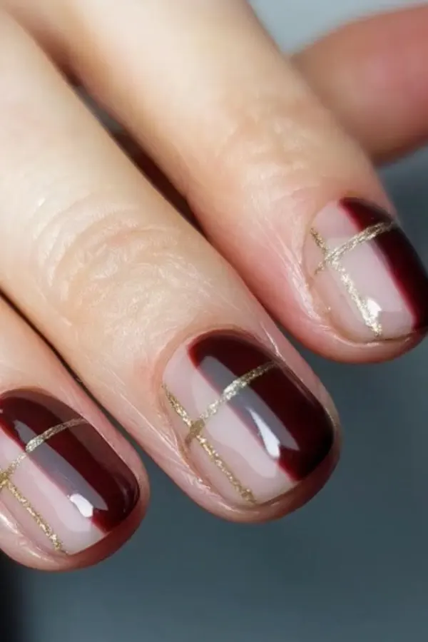 47 Cozy Cute Fall Nails Designs Autumn Mani Ideas You Must Try This Season 13 Fall Short Nail Designs