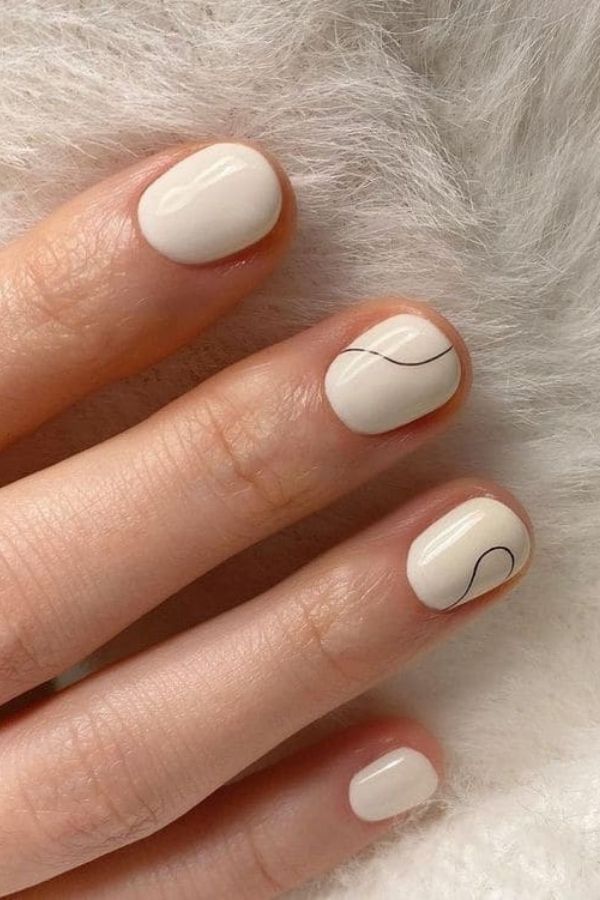 36 Subtle Yet Cute Minimal Nail Designs Mani Ideas You’ll Love to Wear 16 Fine Line Nail Art