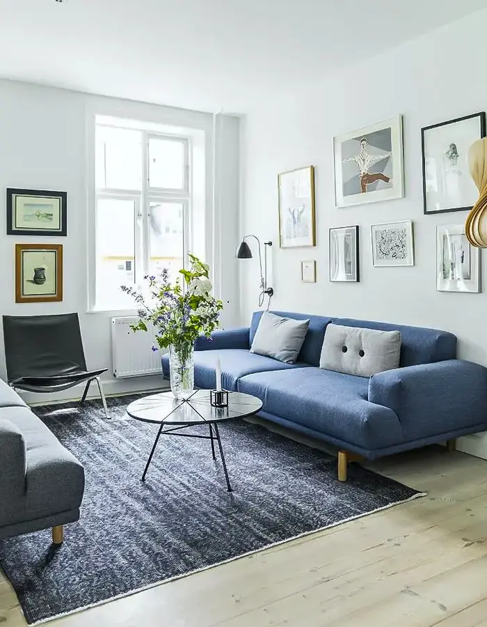 48 Blue Grey Living Room Ideas with Style and Calm 41 Flexible Neutral Living Room With Blue and Grey