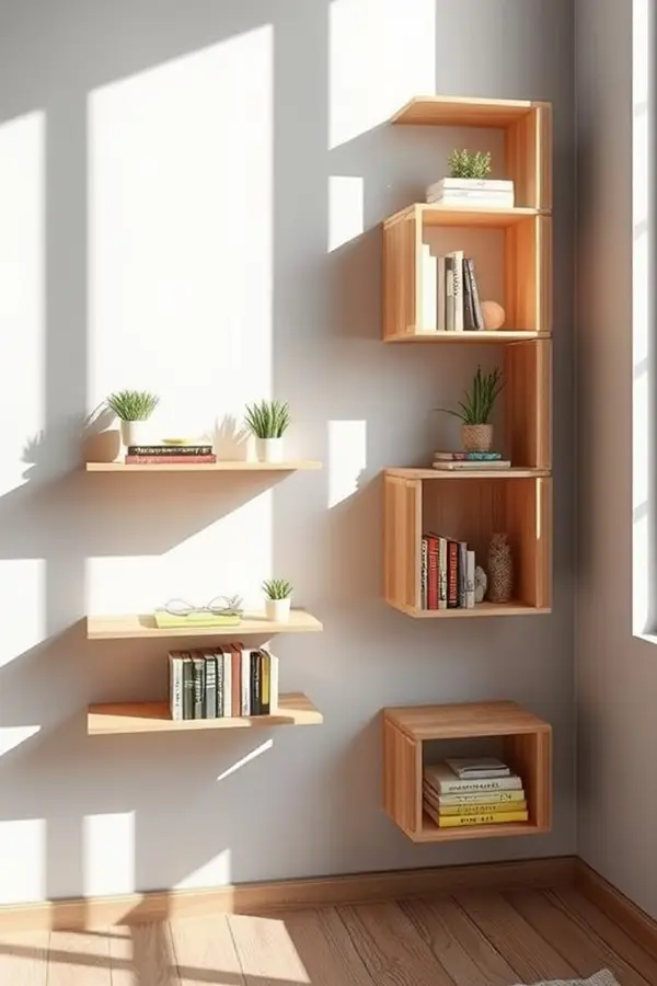 Folding Shelves with Smart Function
