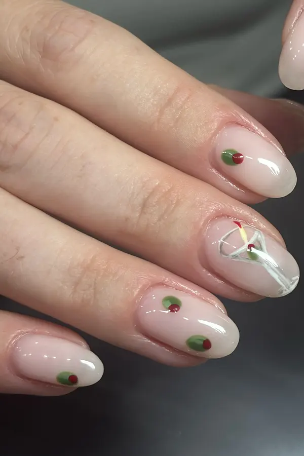 Fun Martini Mani Art