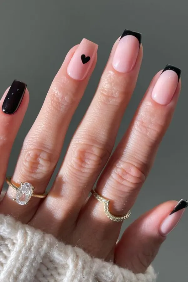Heart Accent Fingertips
