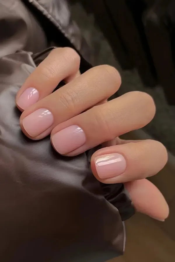 37 Must-Try Clean Girl Nails Ideas for a Fresh and Effortlessly Simple Look 6 High-Shine Lip Gloss Nails
