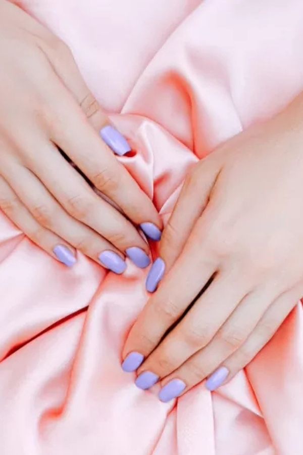 41 Fun Summer Nails Designs To Level Up Your Look This Season 18 Lavender Fields Forever