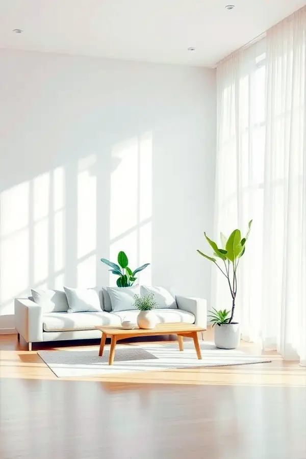 28 Minimalist Living Room Ideas That Feel Bigger 11 Let Natural Light Pour In