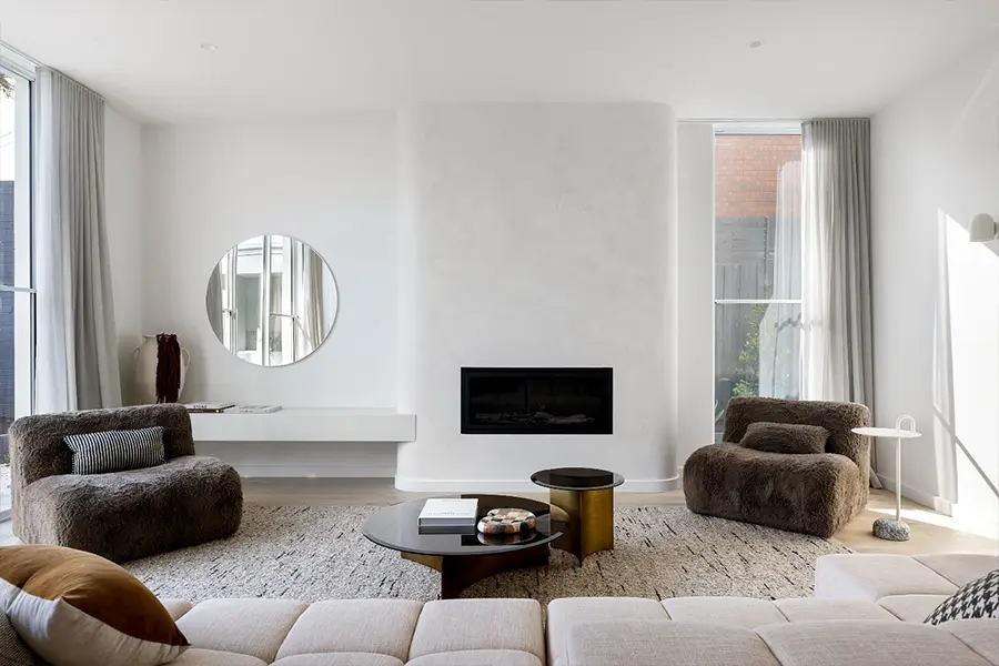 26 Interior Design Living Room Ideas You’ll Love 10 Light Filled Space with Warm Finishes