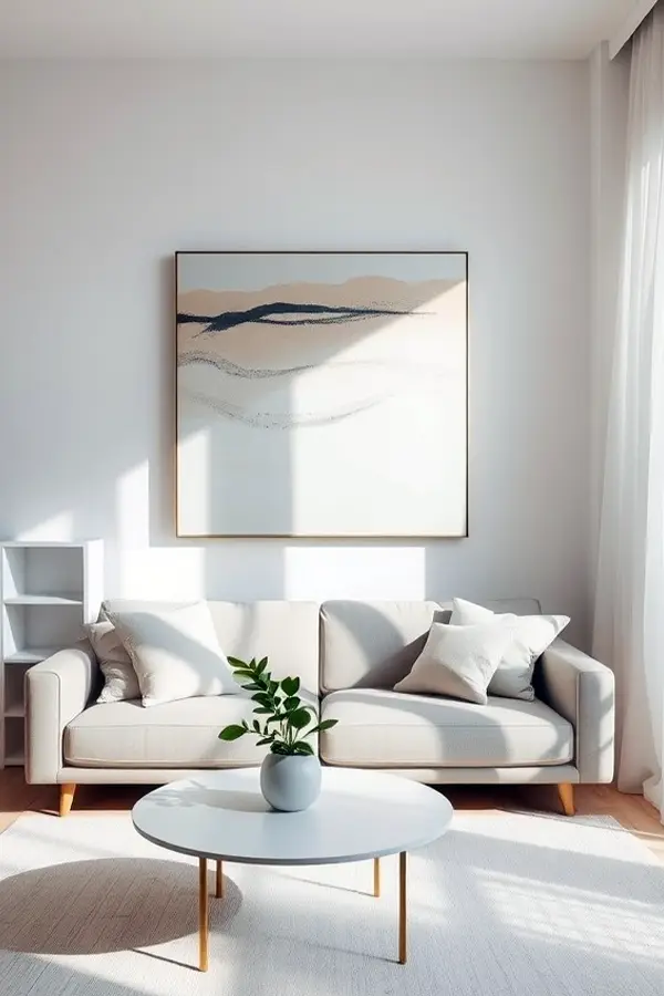 28 Minimalist Living Room Ideas That Feel Bigger 21 Make One Piece Pop