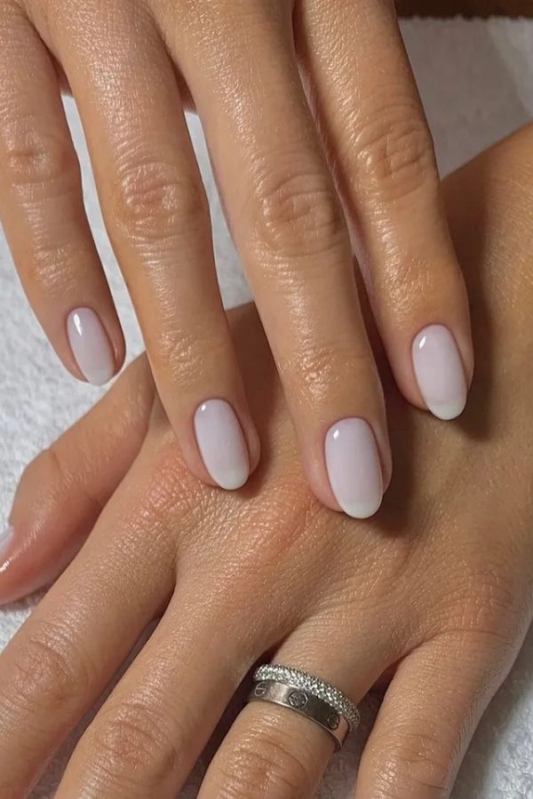 36 Subtle Yet Cute Minimal Nail Designs Mani Ideas You’ll Love to Wear 34 Milky Nails for a Soft-Focus Look