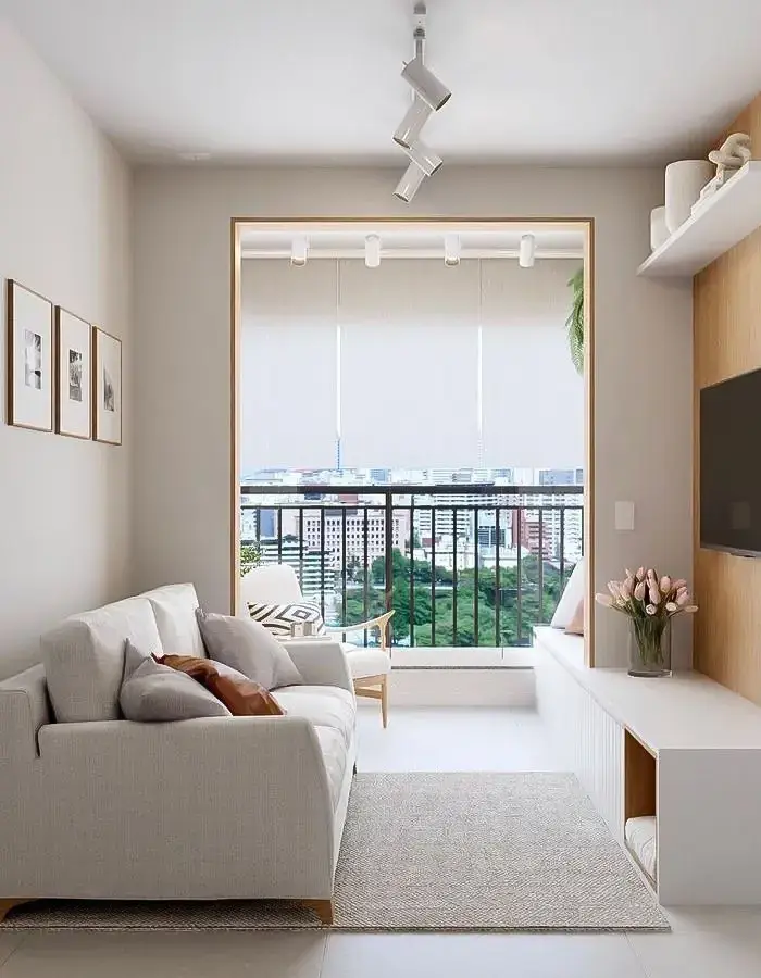 47 Narrow Living Room Decor Ideas That Maximize Space 25 Minimalist TV Zone With Purpose