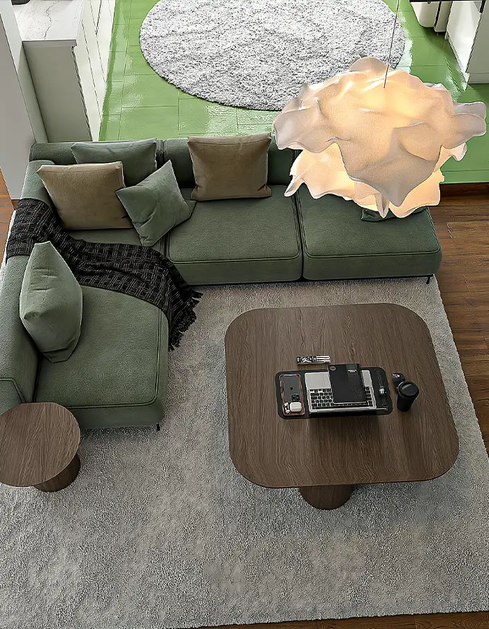 46 Green And Beige Living Room Ideas With Calm Style 46 Modern Neutrals with a Green Touch