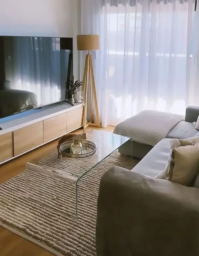 47 Narrow Living Room Decor Ideas That Maximize Space 34 Modern TV Zone That Does It All