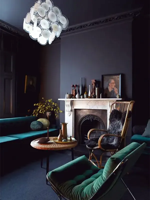 Moody Space with Deep Tones