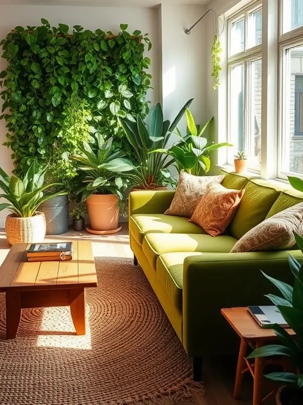 29 Green Couch Living Room Ideas with Bold Style 11 Nature Inspired Green Living Room