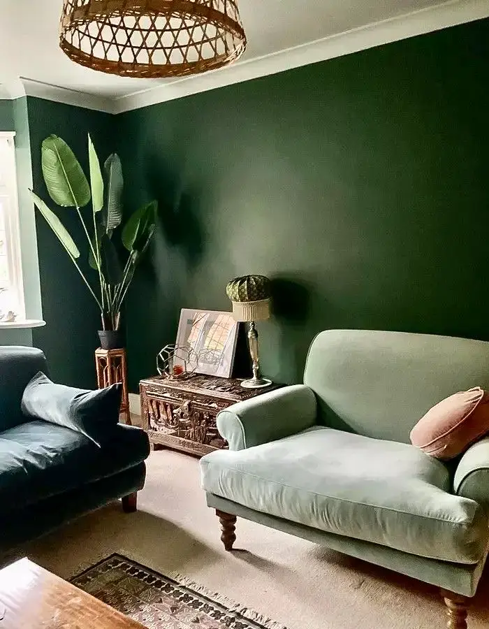 46 Green And Beige Living Room Ideas With Calm Style 26 Outdoorsy Greens with Soft Accents