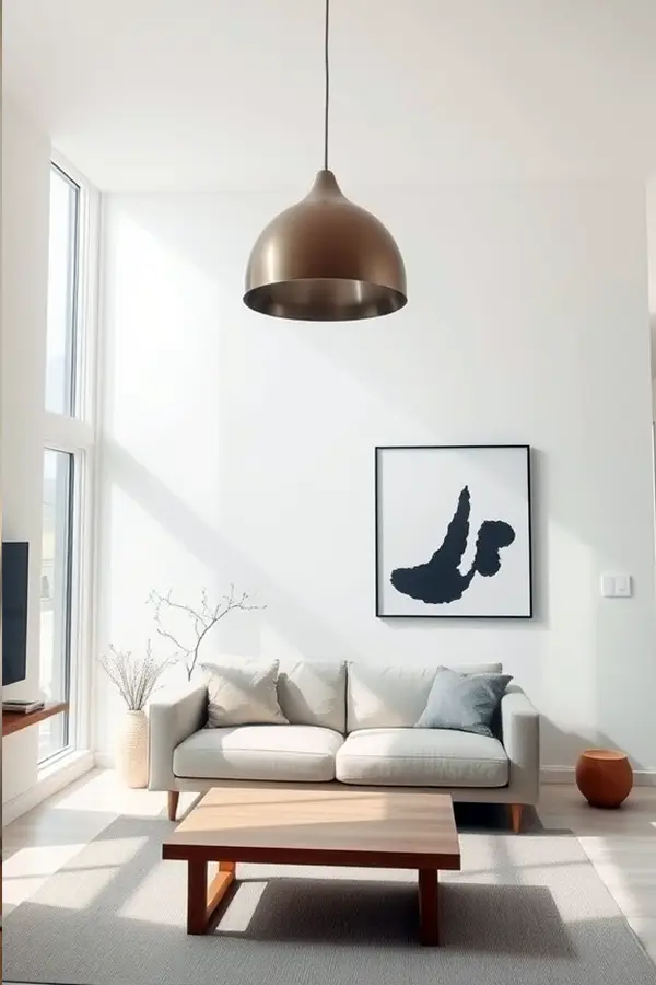 28 Minimalist Living Room Ideas That Feel Bigger 20 Pick Clean, Modern Lighting