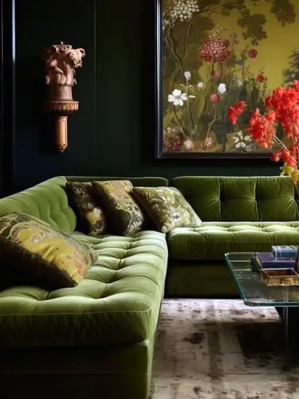 Refined Look with Bold Seating