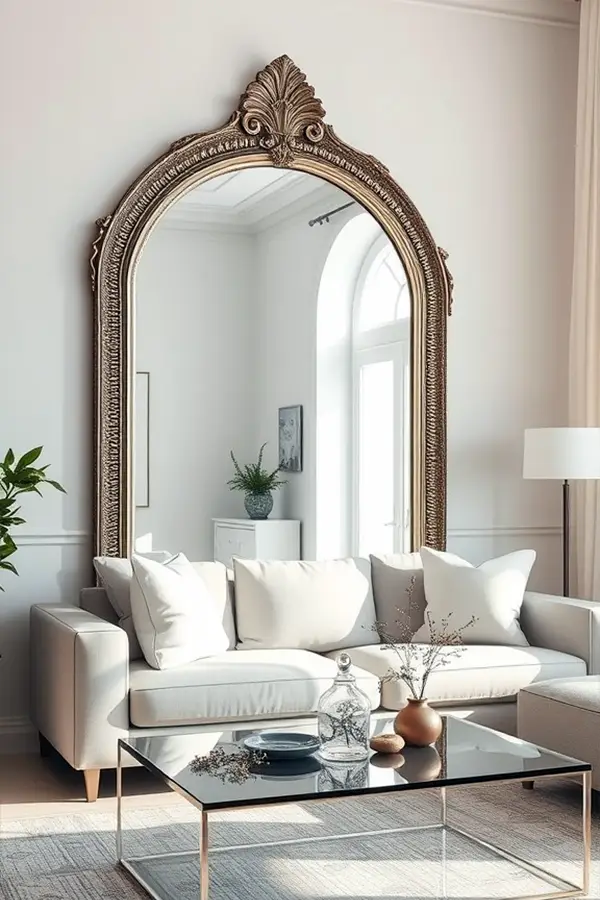 26 Interior Design Living Room Ideas You’ll Love 26 Reflective Accents That Expand Space