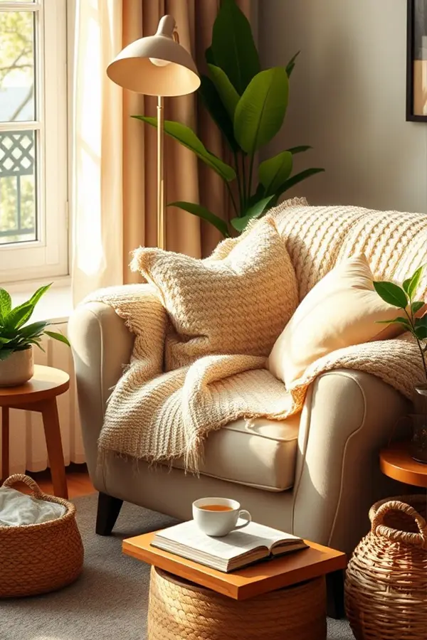 26 Cozy Living Room Designs You’ll Want to Copy 21 Relaxing Nooks for Quiet Moments