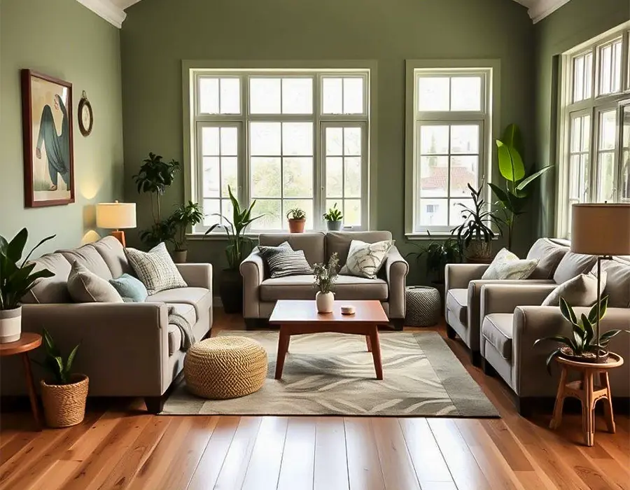 46 Green And Beige Living Room Ideas With Calm Style 4 Revive Your Space with Green