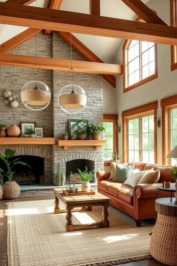 29 Bloxburg Living Room Ideas You’ll Love 15 Rustic Wood and Natural Decor