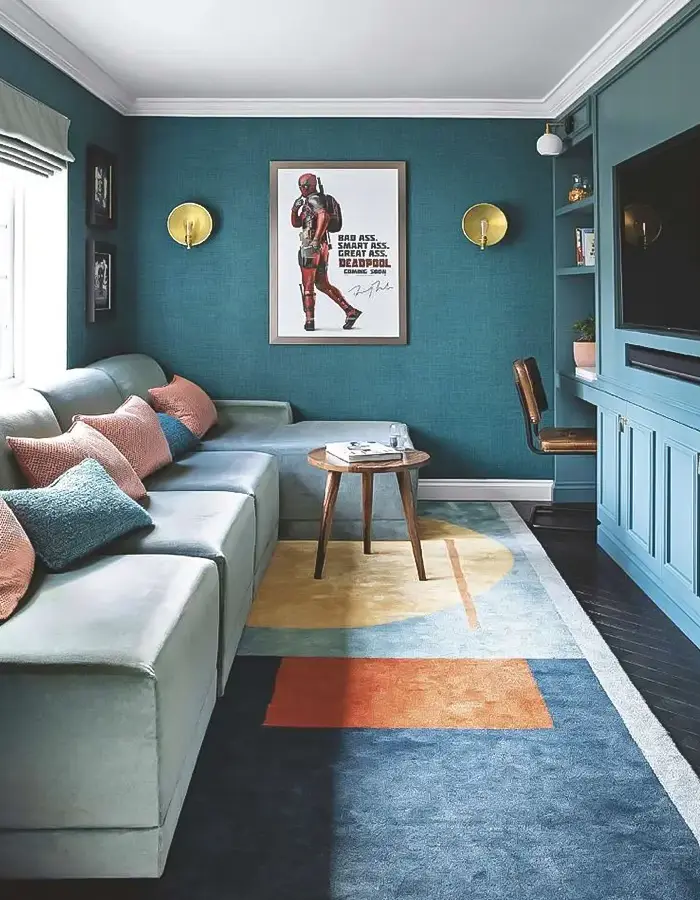 47 Narrow Living Room Decor Ideas That Maximize Space 43 Save Space With Built-Ins