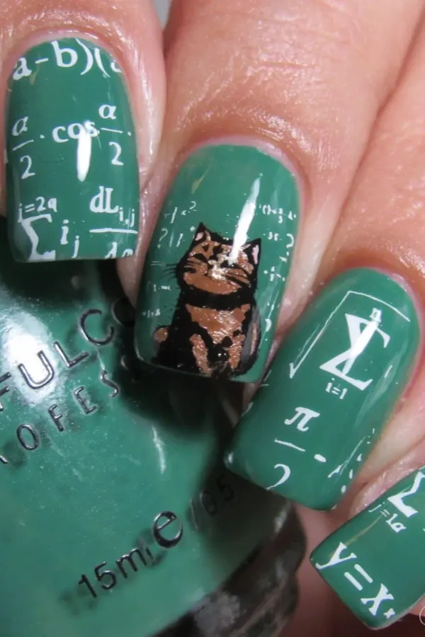 Science Nails Designs