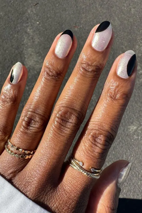 Shimmery Nails Idea