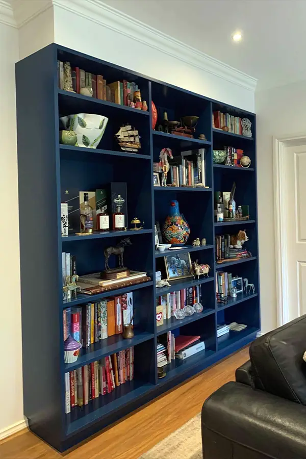 Sleek Built-In Shelf Reveal