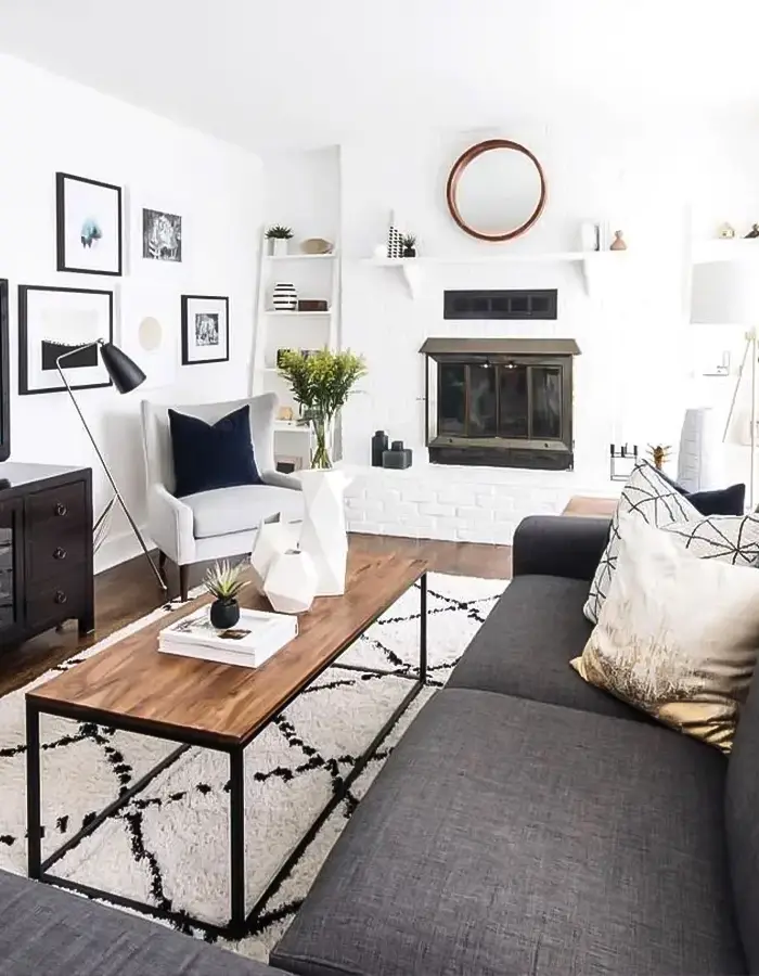 47 Narrow Living Room Decor Ideas That Maximize Space 21 Smart Layout With L-Shaped Sofa