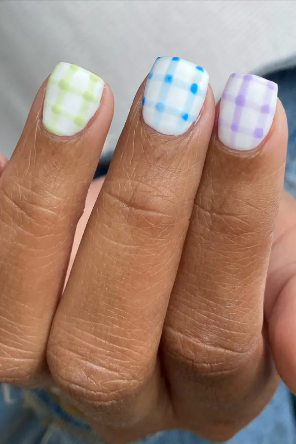 Summer Picnic Nails