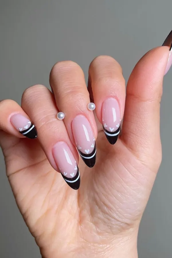 Sweet Heart Nails Design