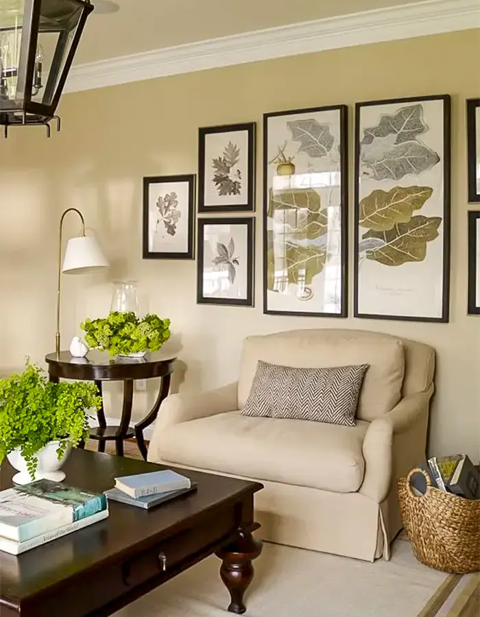 46 Green And Beige Living Room Ideas With Calm Style 2 Tan Living Room with Earthy Contrast