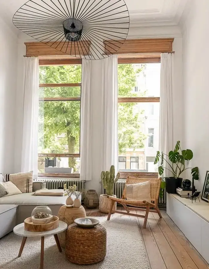 47 Narrow Living Room Decor Ideas That Maximize Space 5 Use Tall Ceilings to Your Advantage