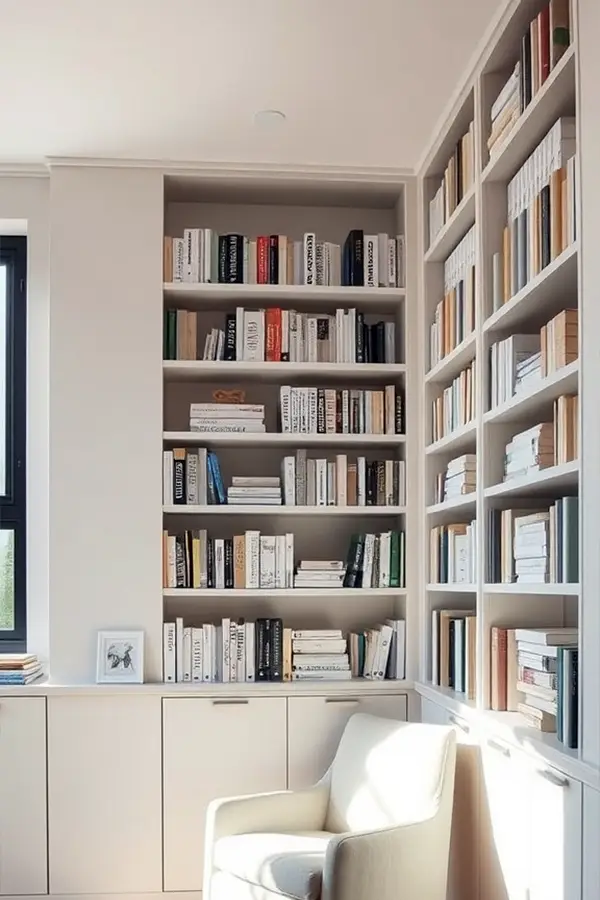 Vertical Book Storage That Works