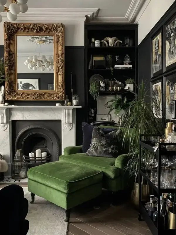 Victorian Charm with Moody Flair