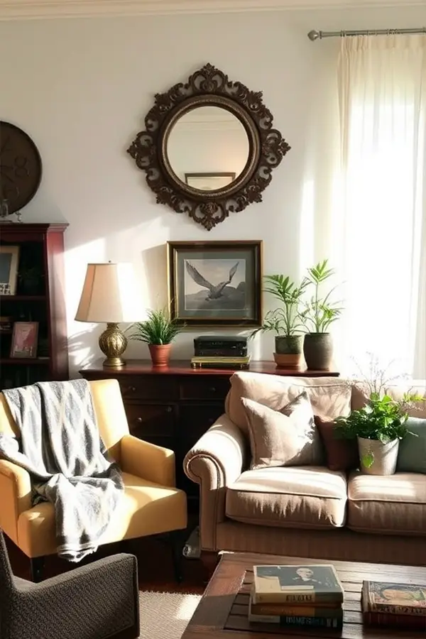 26 Cozy Living Room Designs You’ll Want to Copy 25 Vintage Touches That Feel Special