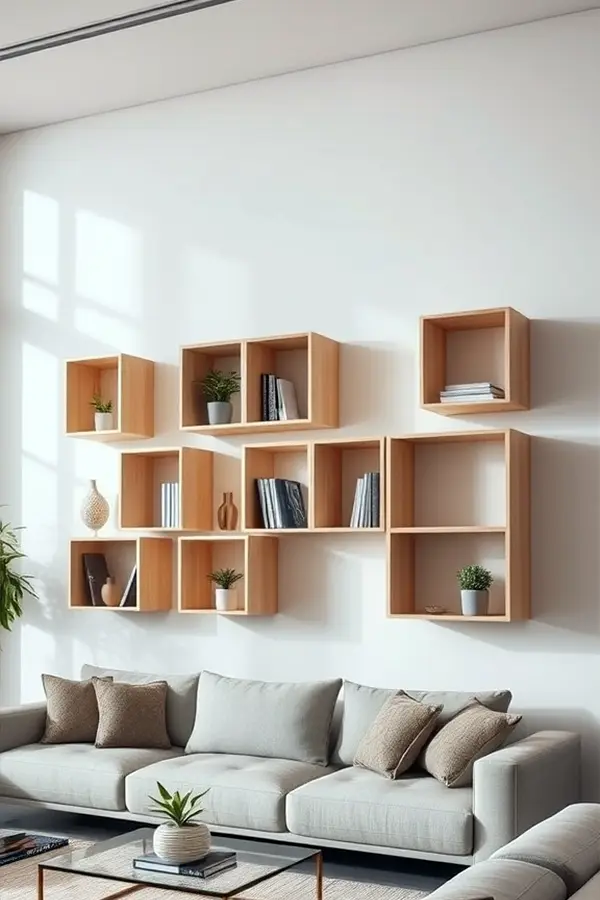 Wall Cubes with Visual Impact