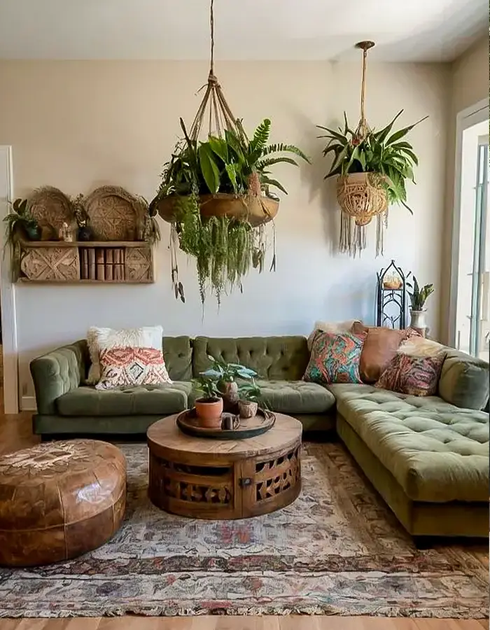 46 Green And Beige Living Room Ideas With Calm Style 15 Warm Tones with a Fresh Twist