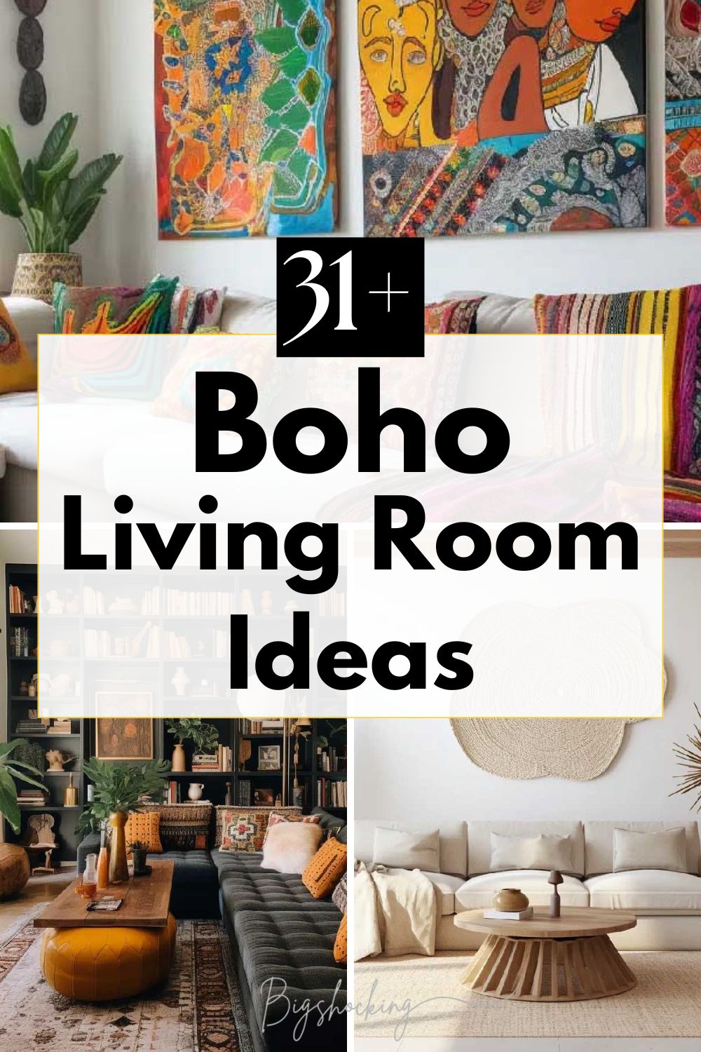 Boho Living Room Ideas That Effortlessly Blend Comfort and Chic Vibes