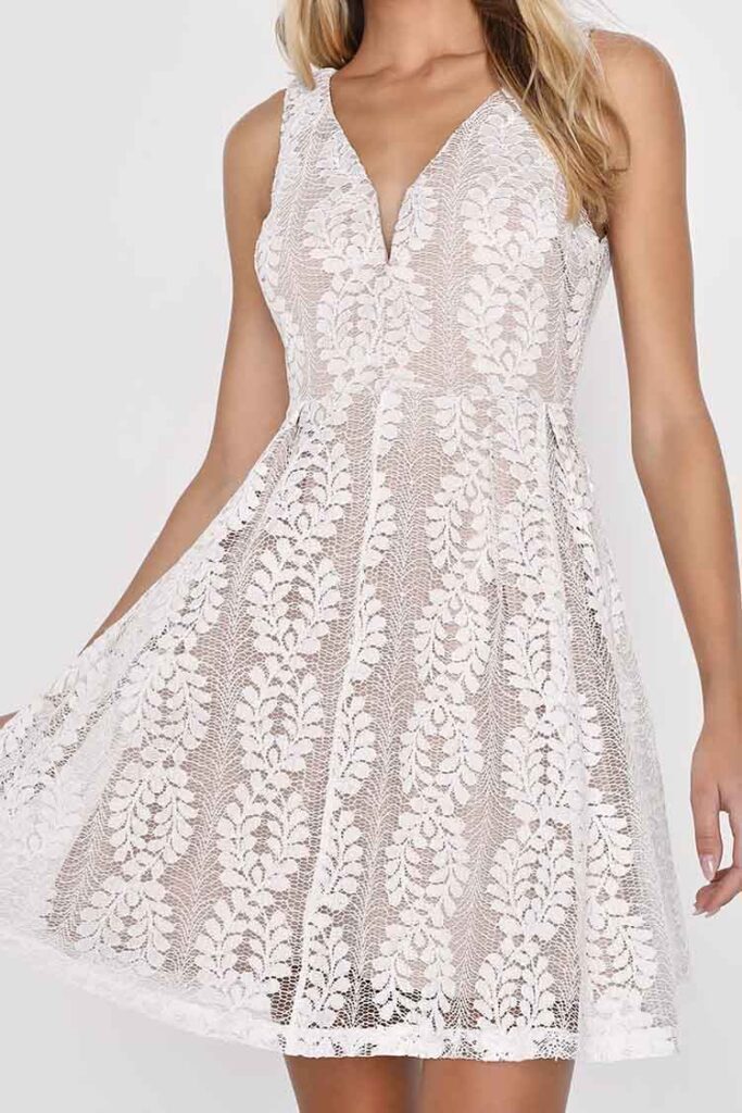 All Heart Classic White Dress All Heart Classic White Dress