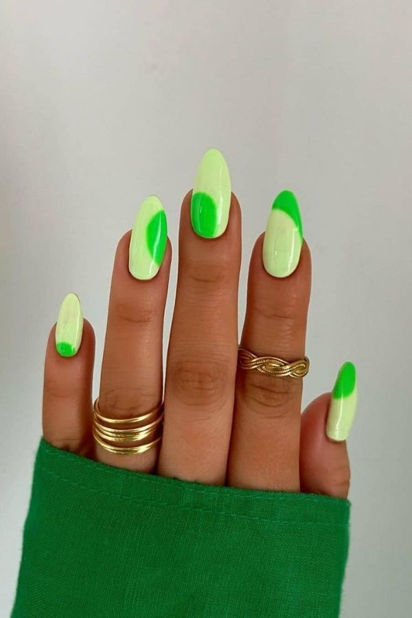 Avocados and Summer Vibes Nail Work For July