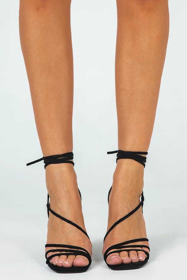 50 Stunning College Graduation Dresses to Make You Stand Out 21 Billini Viva Black Heels