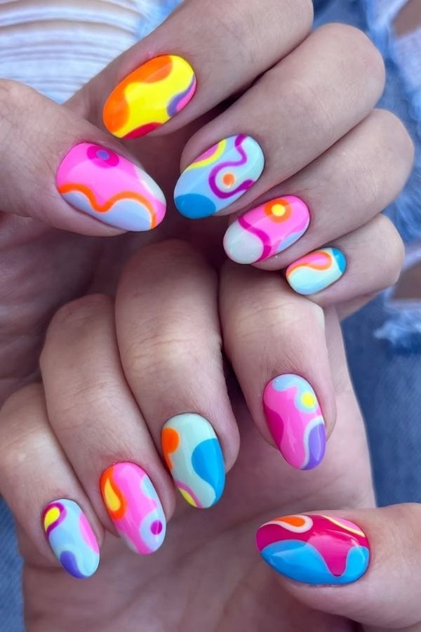 Bright Summer Nail Set