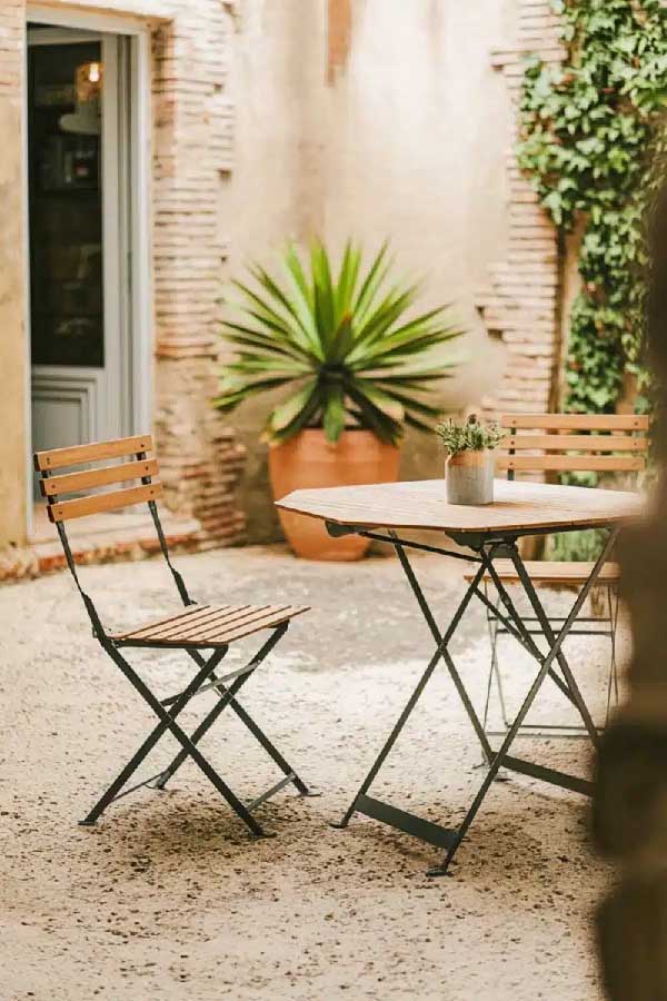 Chill Terracotta Chair Setup