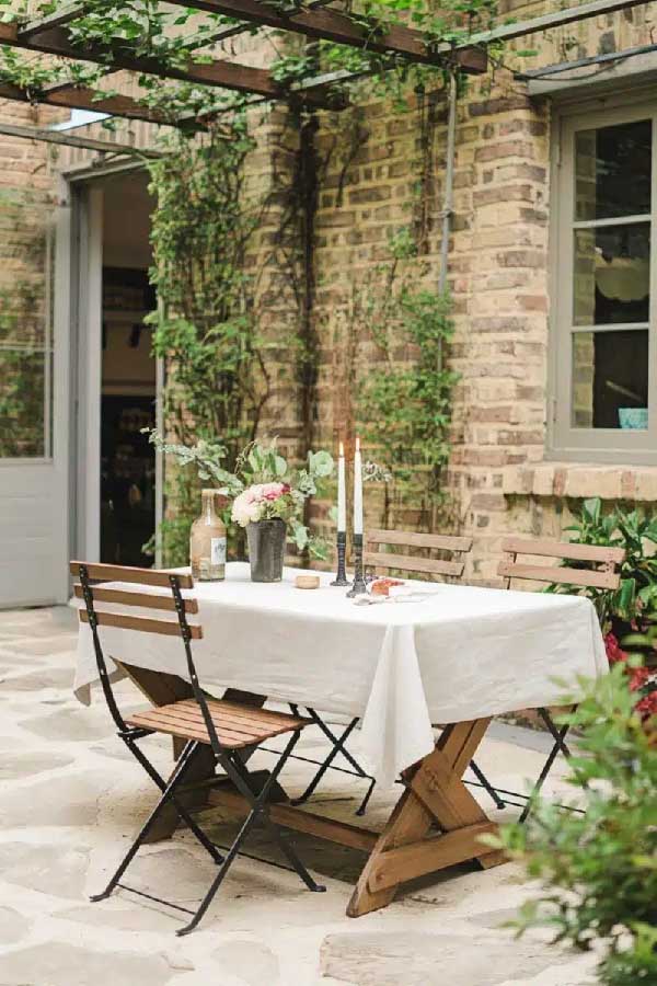 European-Inspired Backyard Escape