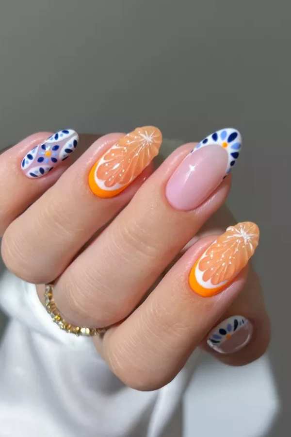 Fresh European Summer Nails For July
