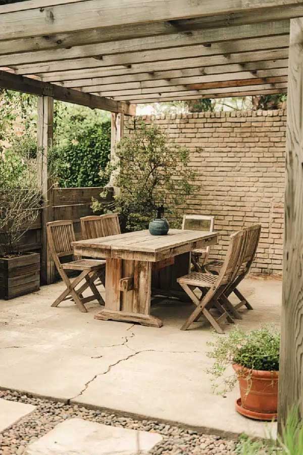 Plant Pergola Table Goals