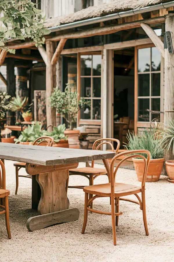 Rustic Cafe Vibe Setup
