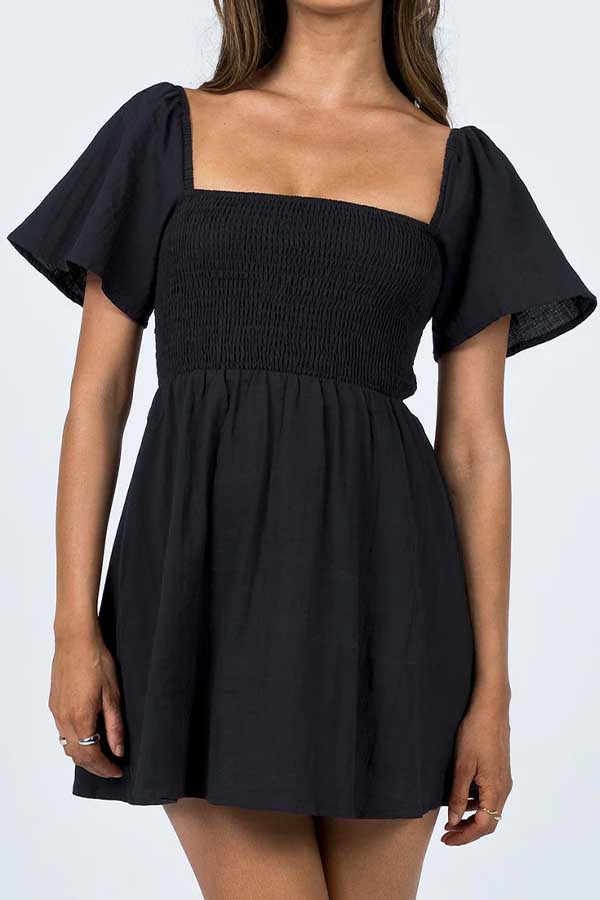 50 Stunning College Graduation Dresses to Make You Stand Out 16 Summer After Dark Mini Dress