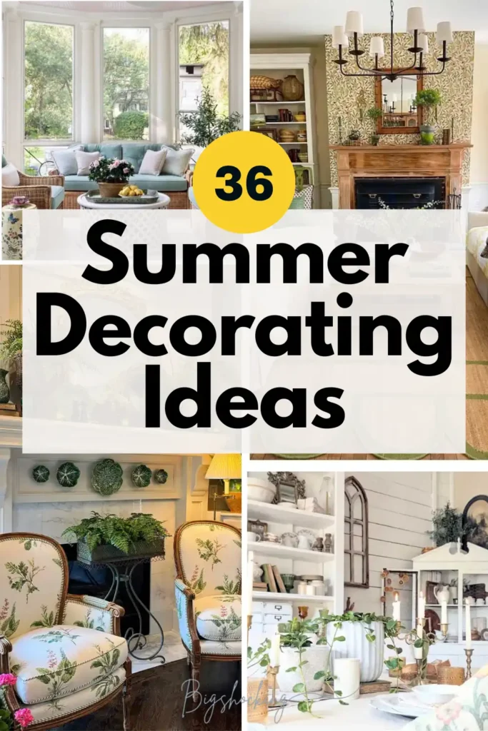 36 Stunning Summer Decorating Ideas to Refresh Your Home for 2025